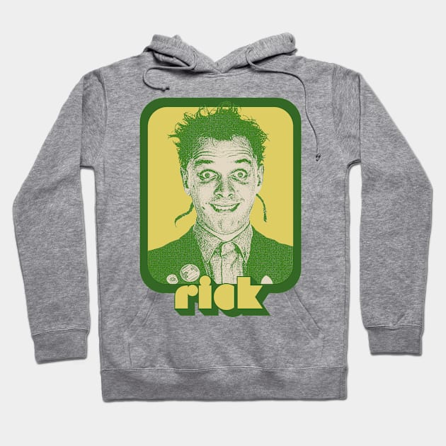 Rick - The Young Ones Retro Fan Art Design Hoodie by DankFutura